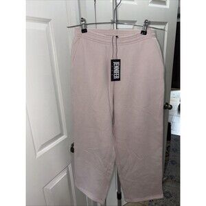Jennifer USA Pink Sweat Pants Size 1 Pull On Elastic Waist Pockets